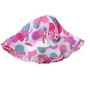 Naartjie kids sun hat 3-4yrs 100% cotton NWOT Girl